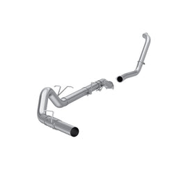 MBRP Armor Lite Series Turbo Back Exhaust System for Ford F-250/F-350 2003-2006, 4-inch with Single Side Exit - Part Number MBRP S6206PLM