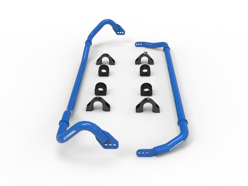 aFe Control 2020-2024 Chevrolet Corvette C8 Front & Rear 3-Way Adjustable Sway Bar Set