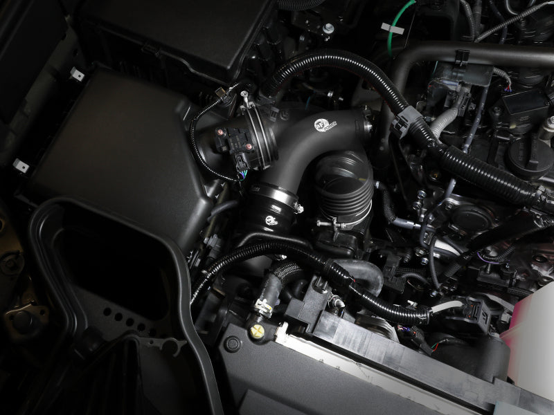 aFe BladeRunner 2.5in & 3in Aluminum Hot & Cold Charge Pipe Kit for Toyota Tacoma 2024+ - Black