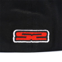 Load image into Gallery viewer, Skunk2 Racing Team Baseball Cap with Racetrack Logo - Black, Large/X-Large