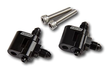Earl's - Adjustable LS Steam Tube Vent Adapter Kit for GM LS Engine