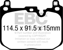 Load image into Gallery viewer, EBC Yellowstuff Rear Brake Pads for BMW X2 and M235i xDrive * High-Performance Street and Track Use