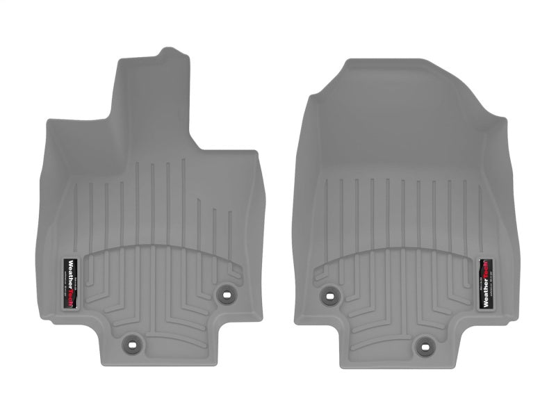 WeatherTech FloorLiner DigitalFit Front Floor Mats, Gray, Part Number 4618271
