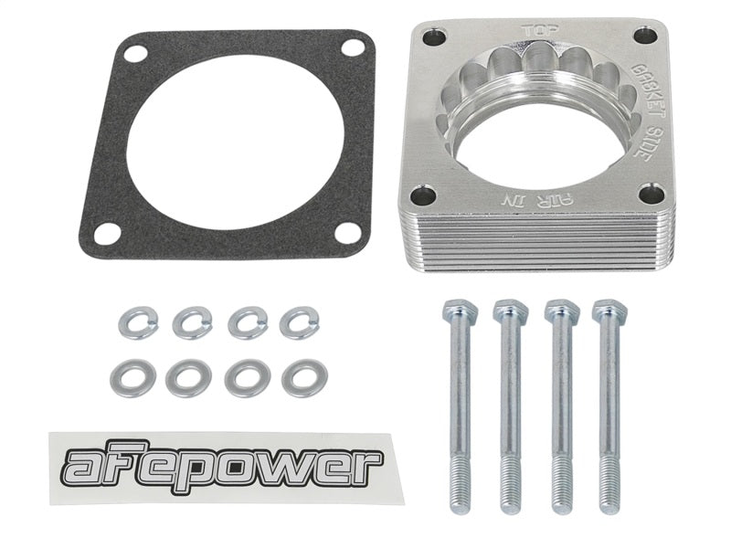 aFe Silver Bullet Throttle Body Spacer for Nissan 350Z and Infiniti G35 03-06 V6 3.5L (VQ35DE)