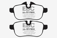 Load image into Gallery viewer, EBC Yellowstuff Rear Brake Pads for BMW Z4 2010-2013 * High-Performance Street and Track Use