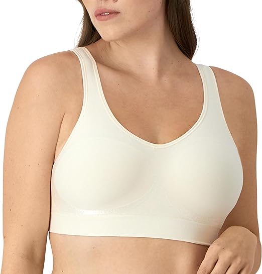 Bali Women's Comfort Revolution Shaping Wirefree Bra, Light Beige, X-Large