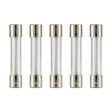 Load image into Gallery viewer, Bussmann MDL-1 Glass Fuse 1 Amp 250 Volt Time Delay (Slo-blo) 3AG 1/4 x 1-1/4 (5 pack)