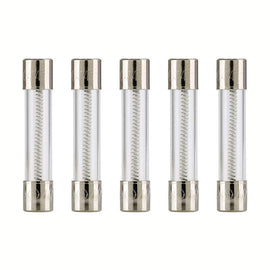 Bussmann MDL-1 Glass Fuse 1 Amp 250 Volt Time Delay (Slo-blo) 3AG 1/4 x 1-1/4 (5 pack)