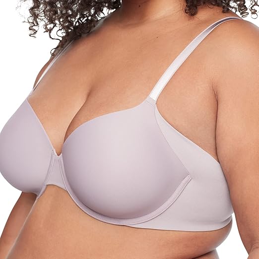 Warner's Women's Side Effects Seamless Underarm-Smoothing Comfort Underwire Lightly Lined T-Shirt Bra Ra3061a, Nirvana