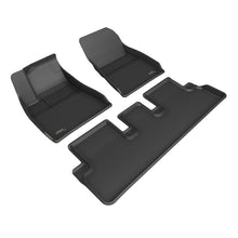 Load image into Gallery viewer, 3D MAXpider Kagu Series All-Weather Floor Mats for Tesla Model 3 (2024) – Custom Fit, Black