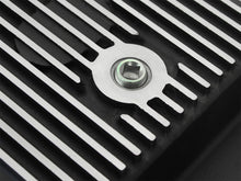 Load image into Gallery viewer, aFe Power Pro Series Transmission Pan for Ford Super Duty Trucks 11-21 * Black with Machined Fins, Part #afe46-70182