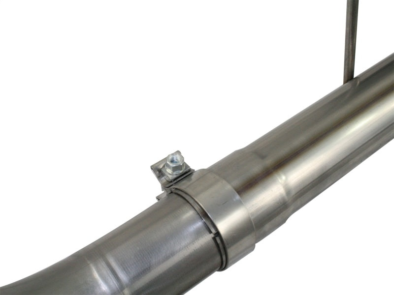 aFe MACH Force XP 3-Inch Stainless Steel Cat-Back Exhaust System with Black Tip for Toyota Tundra 2010-2014