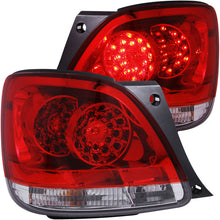 Load image into Gallery viewer, ANZO 1998-2005 Lexus GS300 and GS430 LED Tail Light Assembly Pair with Red/Clear Lenses