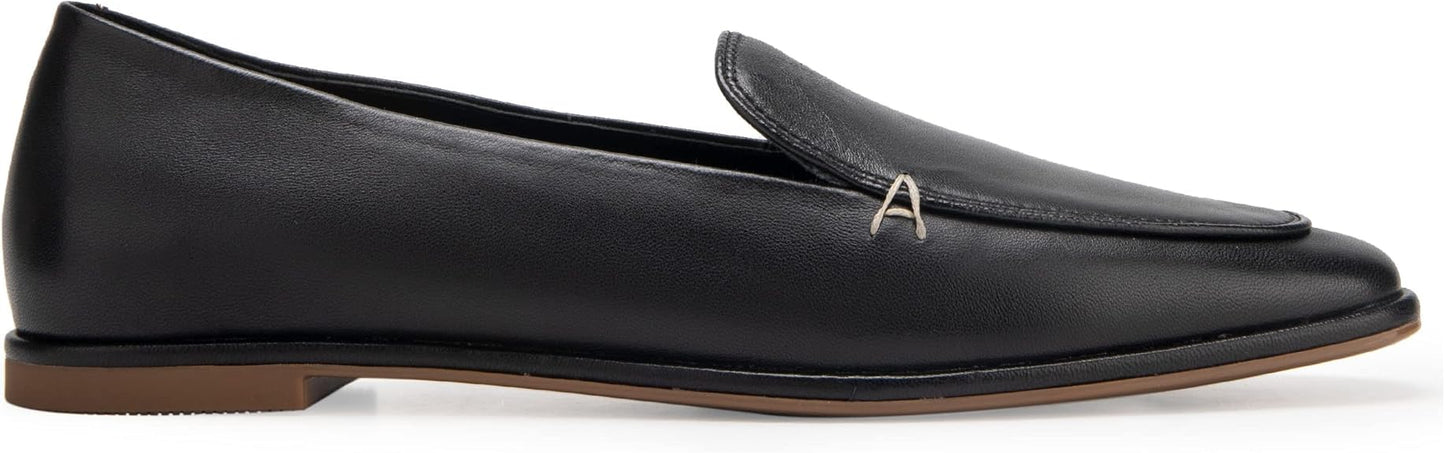 Aerosoles Women's NEO Loafer Flat, Black, 5.5