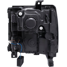 Load image into Gallery viewer, ANZO 16+ Chevy Silverado 1500 Projector Headlights with Black Housing and Amber Sequential Turn Signal