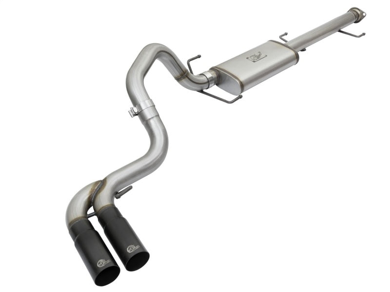 aFe Rebel Series 3-inch Stainless Steel Cat-Back Exhaust System with Black Tips for Toyota FJ Cruiser (2007-2014)