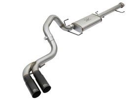 aFe Rebel Series 3-inch Stainless Steel Cat-Back Exhaust System with Black Tips for Toyota FJ Cruiser (2007-2014)