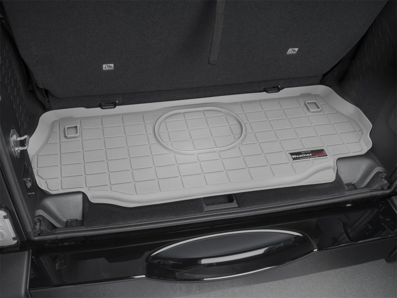 WeatherTech WET42821 Grey Cargo Liner for 2015-2016 Jeep Wrangler with Alpine Premium Audio