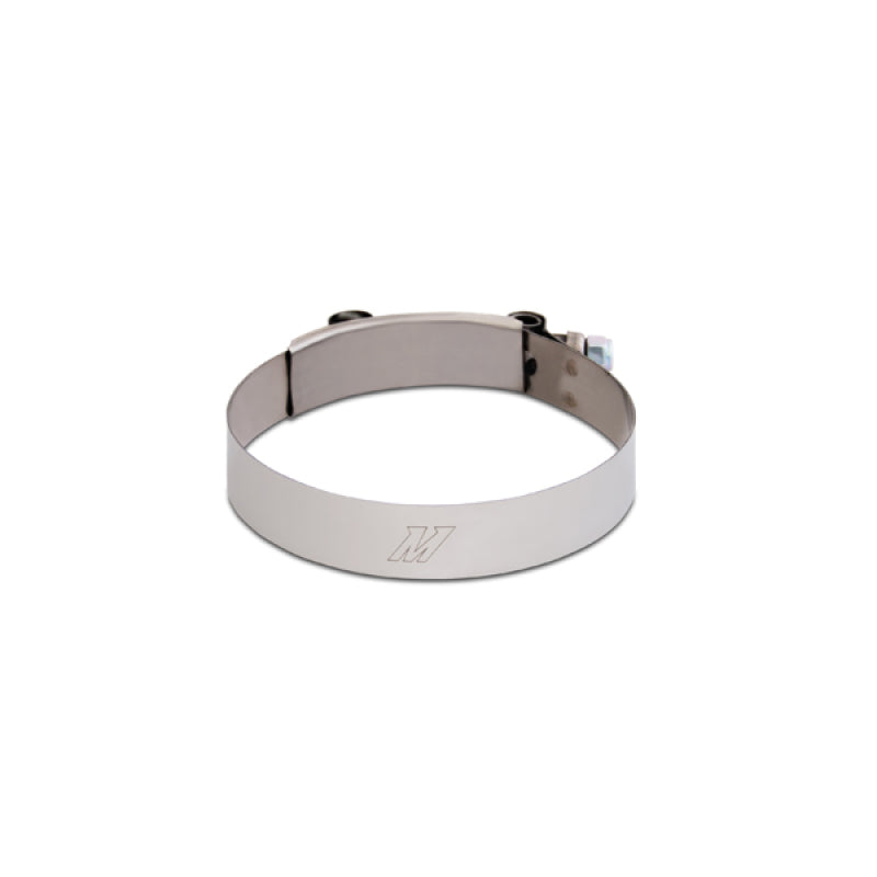 Mishimoto 3.5 Inch Stainless Steel T-Bolt Clamp for Secure Hose and Pipe Connections