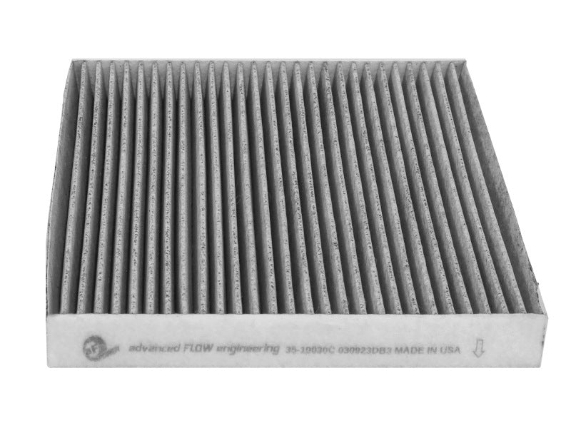 aFe Power Carbon Cabin Air Filter Part Number AFE35-10030C for Jeep, Mazda, and RAM Vehicles