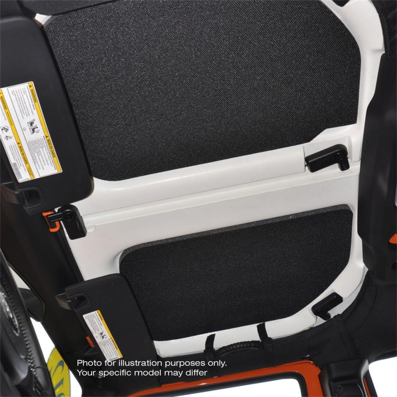 DEI 07-10 Jeep Wrangler JK 2-Door Boom Mat Sound Deadening Headliner - Gray