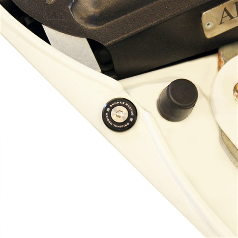 Skunk2 Racing Large Fender Washer Kit - Black Anodized Aluminum with Stainless Steel Bolts
