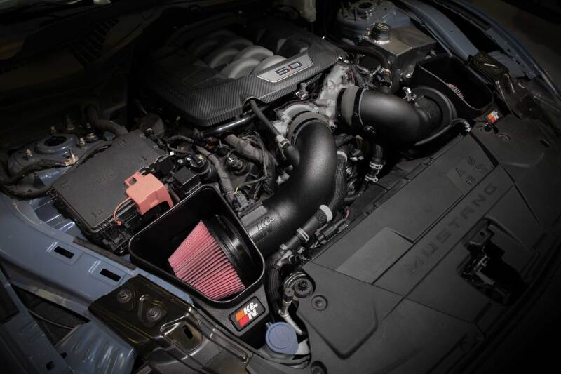 K&N 63 Series Cold Air Intake System for 2024-2025 Ford Mustang GT V8-5.0L by K&N Engineering Part #KNM63-2626