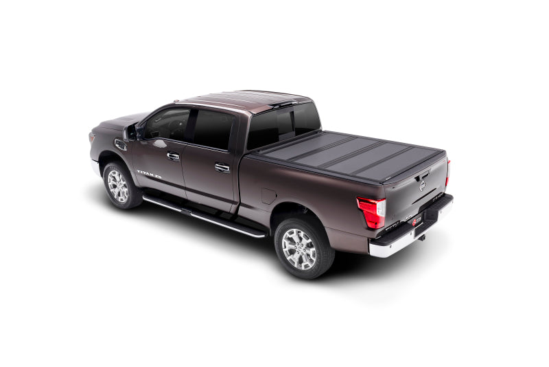 BAK BAKFlip MX4 (GEN 3) Hard Folding Truck Bed Cover for Nissan Titan 5' 7" Bed - Matte Finish