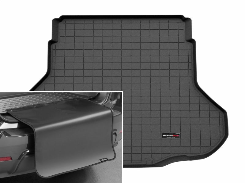 WeatherTech WET401837SK Cargo Liner with Bumper Protector for 2025 Kia K4, Black