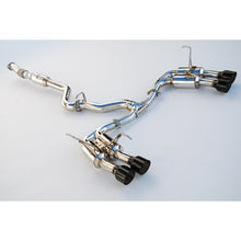 Load image into Gallery viewer, Invidia Gemini/R400 Single Layer Quad Black Tip Cat-Back Exhaust for 2015+ Subaru WRX / STI