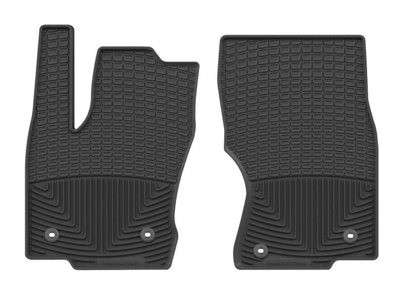 WeatherTech W758 Front All-Weather Floor Mats for 2024-2027 Toyota Land Cruiser and 2024-2026 Lexus GX 550, Black
