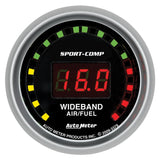AutoMeter Sport-Comp 52mm Digital Wideband Air/Fuel Ratio Street Gauge - Part #atm3379