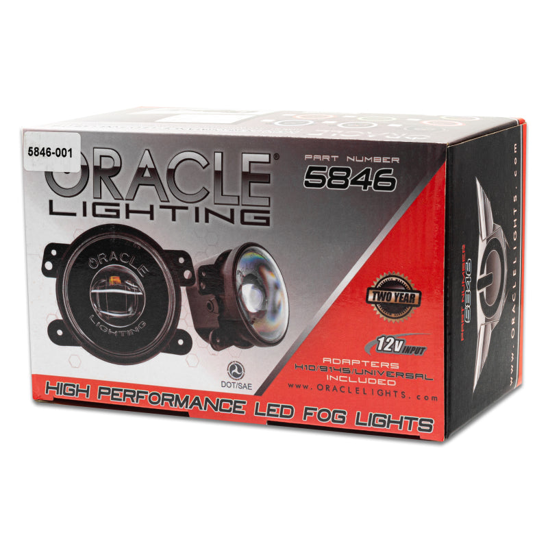 Oracle Lighting High Performance White LED Fog Lights for Jeep Wrangler JK/JL/JT – Part Number ORL5846-001