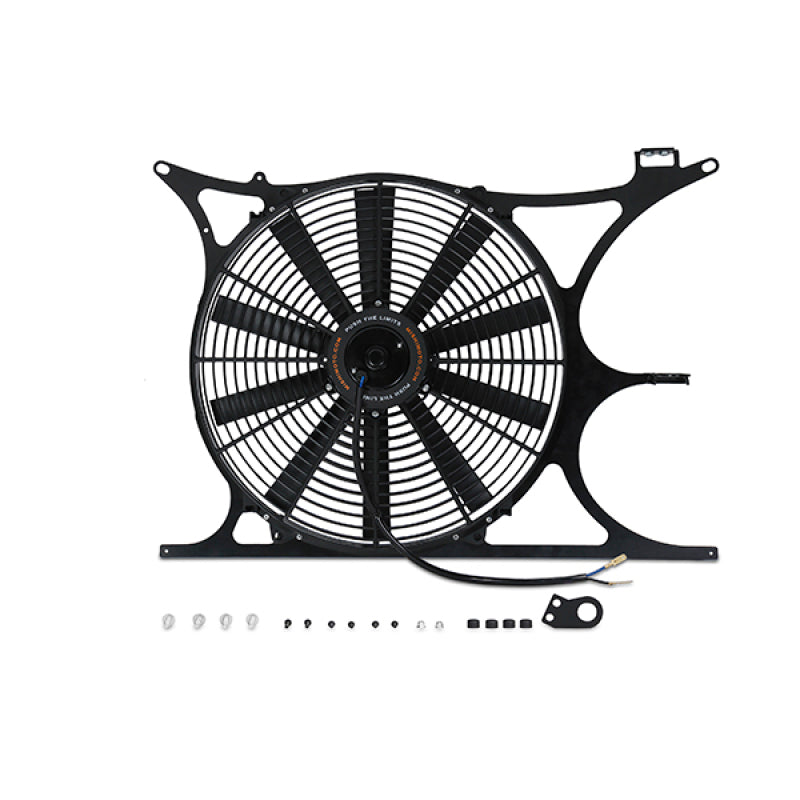 Mishimoto BMW E36 Fan Shroud Kit - High-Flow Electric Fan for 1992-1999 Models