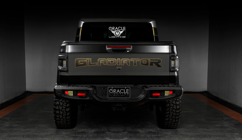 Oracle 2020+ Jeep Gladiator JT Flush Mount LED Tail Lights with Tinted Lens