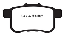 Load image into Gallery viewer, EBC Greenstuff 2000 Series Rear Brake Pads for Honda Accord and Acura TSX * Part Number EBCDP21987