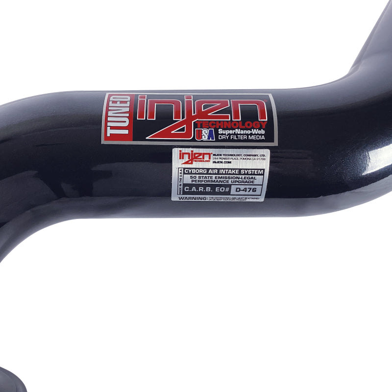 Injen 90-93 Acura Integra L4 1.8L Black IS Short Ram Cold Air Intake - Part No. IS1400BLK