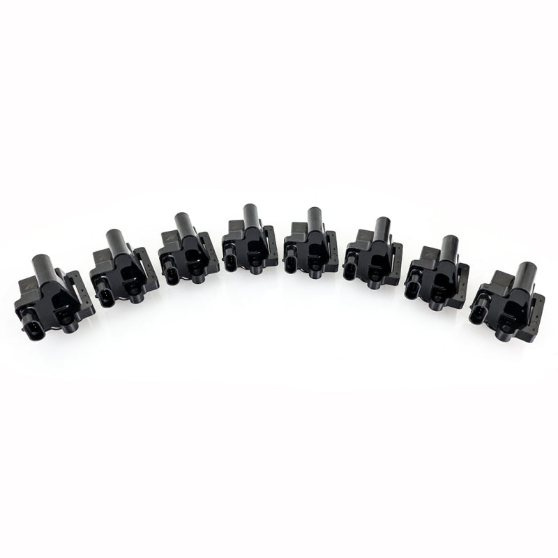 Mishimoto GM Square Style Engine Ignition Coil Set for 2006 GMC Yukon XL, Chevrolet Suburban, and Avalanche