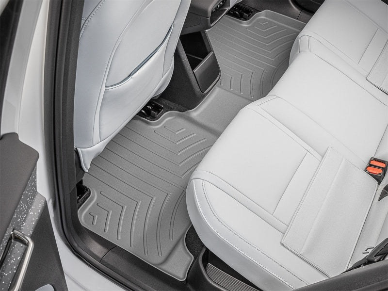 WeatherTech FloorLiner DigitalFit Rear Floor Liner Gray for 2025 Volvo EX30, Part Number WET4619322