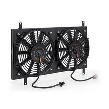 Load image into Gallery viewer, Mishimoto Mazda Miata Aluminum Fan Shroud Kit - Black (Part Number: misMMFS-MIA-90BK)