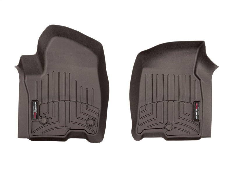 WeatherTech DigitalFit Front FloorLiner for Chevrolet Suburban, Tahoe, Yukon in Cocoa