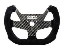 Load image into Gallery viewer, Sparco F10C Carbon Suede Black Steering Wheel * High-Performance Automotive Control