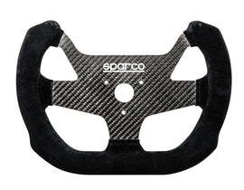 Sparco F10C Carbon Suede Black Steering Wheel * High-Performance Automotive Control