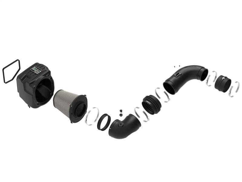 aFe Quantum Pro DRY S Cold Air Intake System for GM Duramax V8-6.6L LMM (2008-2010)
