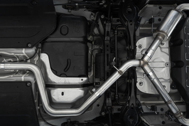 MBRP Armor Pro Series Cat Back Exhaust System for Hyundai Elantra N 2022-2026 with Dual 5-inch Carbon Fiber Tips