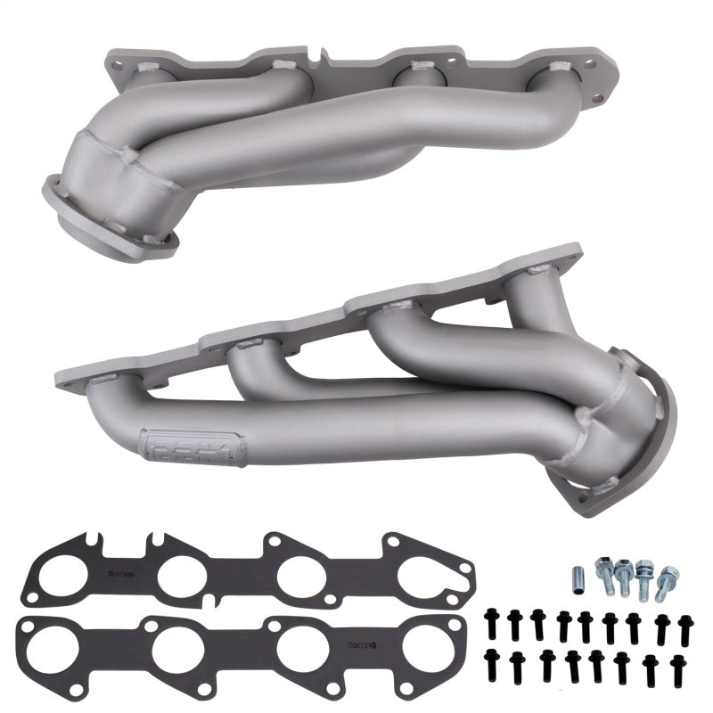 BBK 05-15 Dodge Challenger and Charger 5.7 Hemi Shorty Tuned Exhaust Headers with Titanium Ceramic Finish