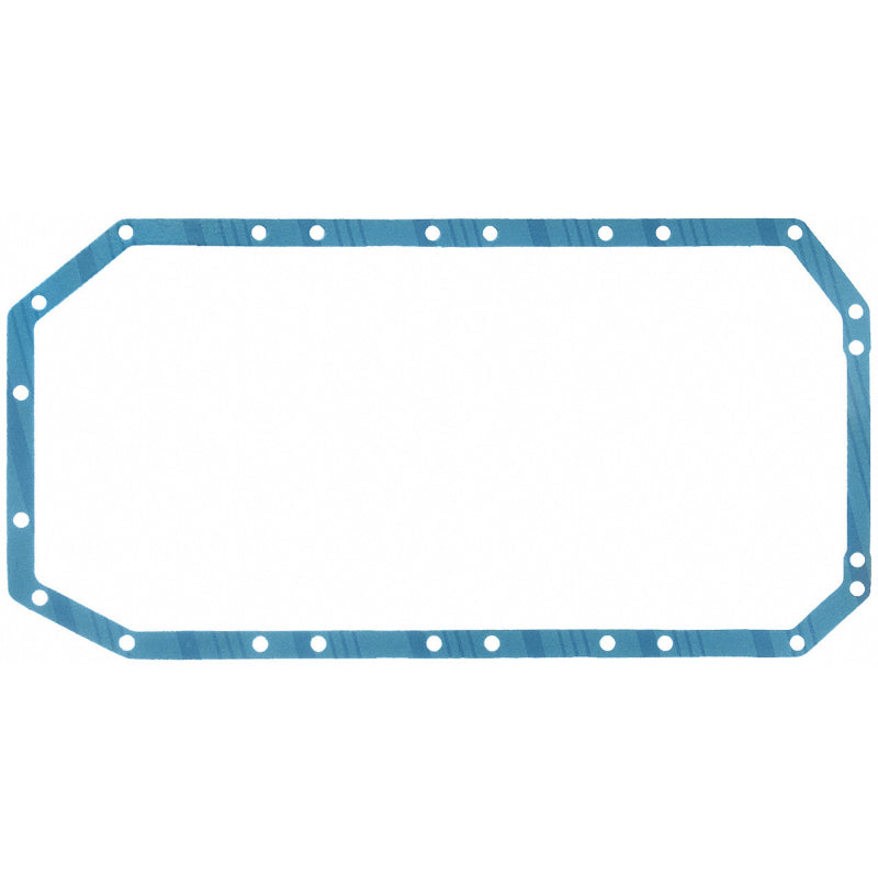 Fel-Pro 1837 Engine Oil Pan Gasket Set – Composite Material with Steel Core and Silicone Coating