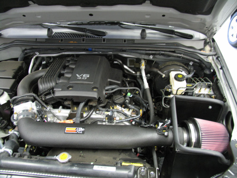 K&N Engineering Part Number KNN57-6014 High-Flow Cold Air Intake System for Nissan Vehicles