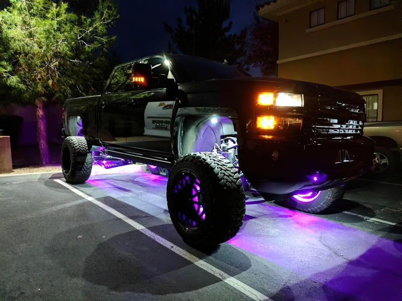 Oracle Lighting LED Illuminated Wheel Rings - ColorSHIFT Dynamic - 16.5-inch Aluminum Rings for Custom Wheels and Brake Rotors