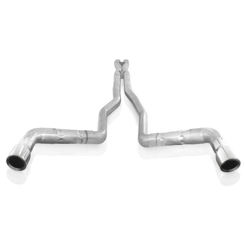 Stainless Works 10-15 Chevrolet Camaro 6.2L 3-Inch Dual Chambered Catback Exhaust System with X-Pipe and Double-Wall Tips